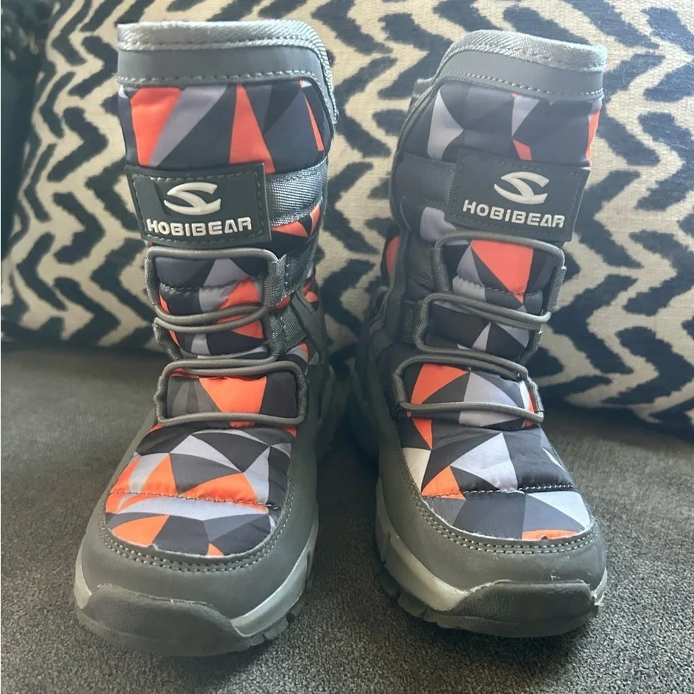 HOBIBEAR Kids Winter Boots sz EU27/US 10